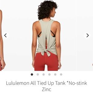 Lululemon All Tied Up Tank | Fawn